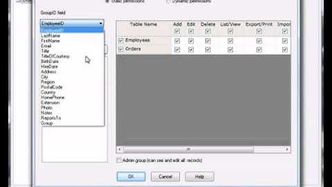 6  How to use security settings