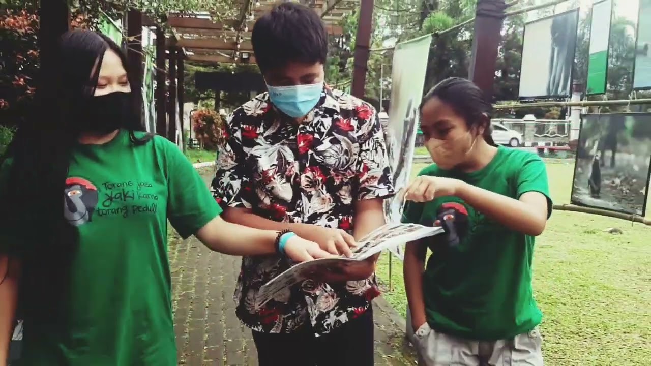 Duta Lingkungan ,Selamatkan Yaki .Pameran foto Selamatkan Yaki.