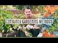 Container gardening methods  my top 3 favorites