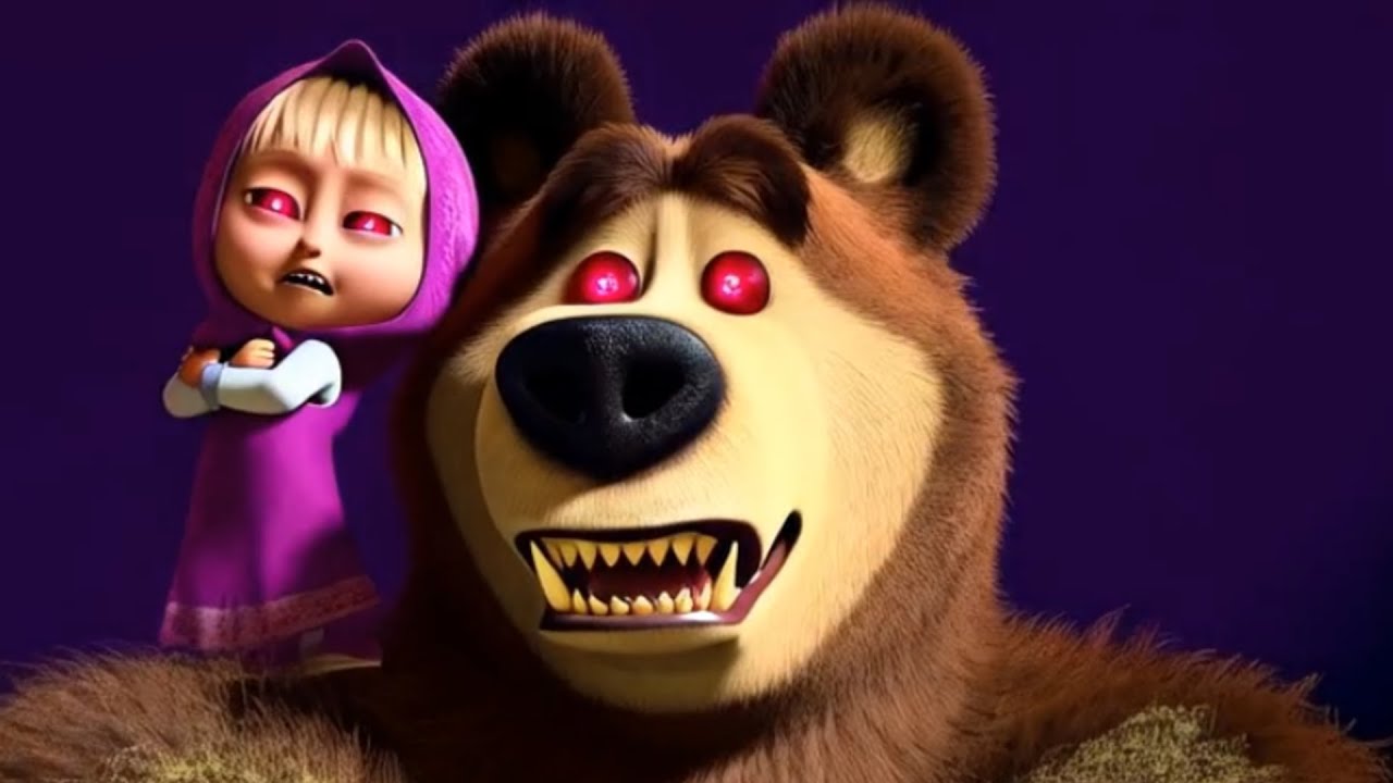 GUESS the CURSED MONSTER 😱 Masha and the Bear Edition