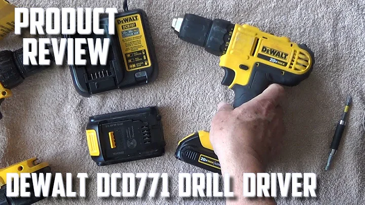 Dewalt DCD771 Drill Driver Review