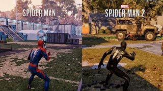 Marvel's Spider-Man vs Spider-Man 2 PS5 - Direct Comparison | Side by Side 2023