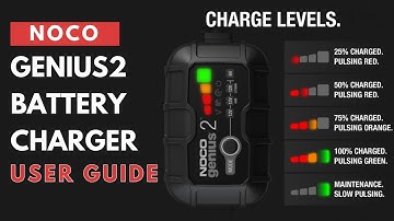 How to Use : Noco Genius2 Smart Car Battery Charger User Guide | Installation & Setup