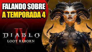 TREINANDO LEVELING E FALANDO SOBRE A TEMPORADA 4 DE DIABLO 4