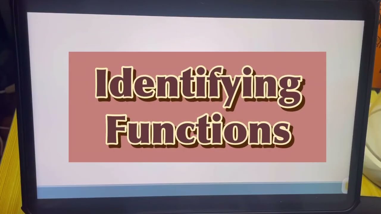 Identifying Functions Function Or NOT General Mathematics Tagalog Identifying Functions Function Or NOT General Mathematics Tagalog
