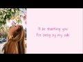 Jessica - Golden Sky (English Version) [Lyrics]