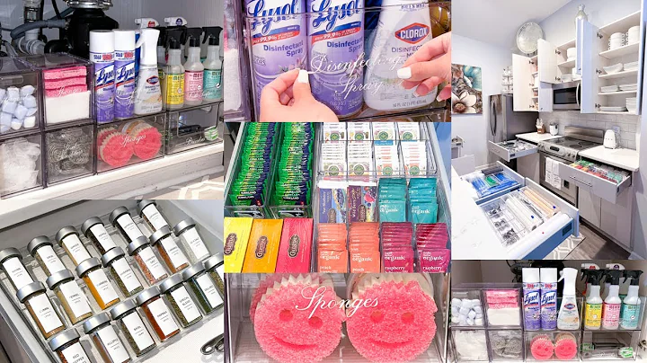 SATISFYING KITCHEN ORGANIZATION | Clean, Restock and Organizing on a Budget | Cricut Projects