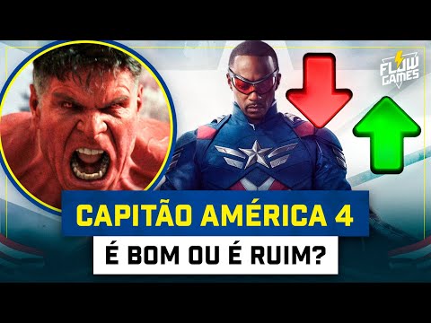CAPITÃO AMÉRICA: ADMIRÁVEL NOVO MUNDO É BOM OU RUIM? ft. MIGUEL LOKIA - #137 #flowgames