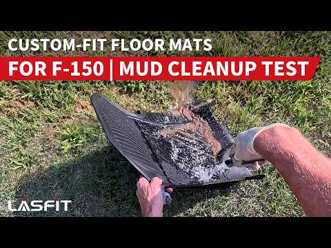 All-Weather Floor Mats for Ford F-150 | Mud Cleaning Test