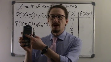 Chapter 6 - Discrete Probability Distributions - Binomial Distribution (Example)