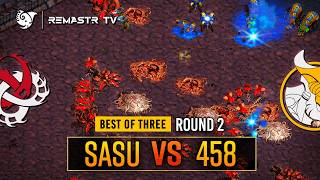 STARCRAFT FASTEST COREANO 🇰🇷 SASU vs 458 🇰🇷 RETO 1 ROUND 2