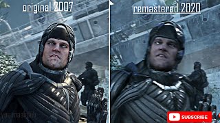 Crysis Remastered 2020 Retail vs Crysis Original 2007 - Graphics  Comparison