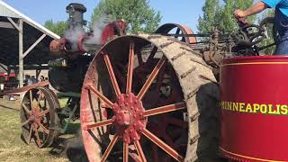 WATCH THIS- Minneapolis Steam Engine Tractor and Sawmill