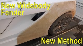 New Widebody Fiberglass Fender & New Method - Budget Widebody Build Part 2