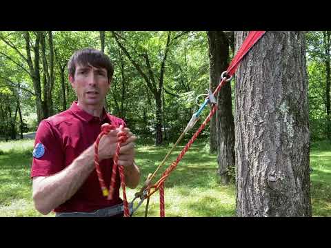 The fundamentals of a retrievable rappel setup
