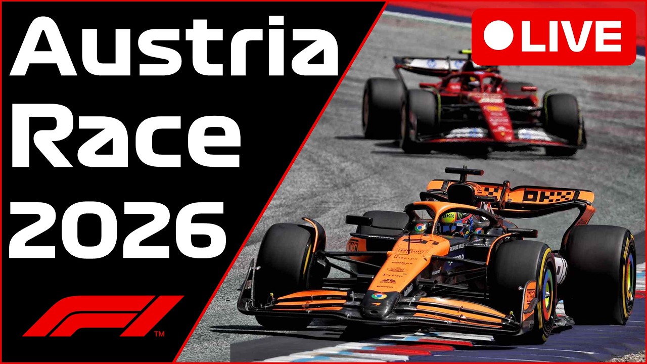 🔴F1 LIVE -  AUSTRIA RACE - Commentary + Live Timing