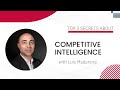 3 secrets about competitive intelligence