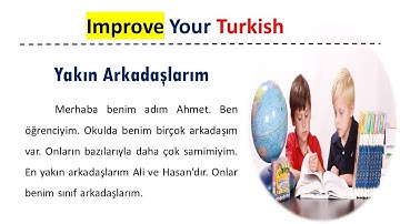 Learn Turkish: Listening and Reading A1-A2 (Dinleme-Okuma) No: 1