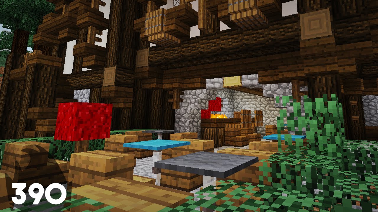 pics Minecraft Restaurant Exterior minecraft building w bdoubleo outdoor restaurant ep 390