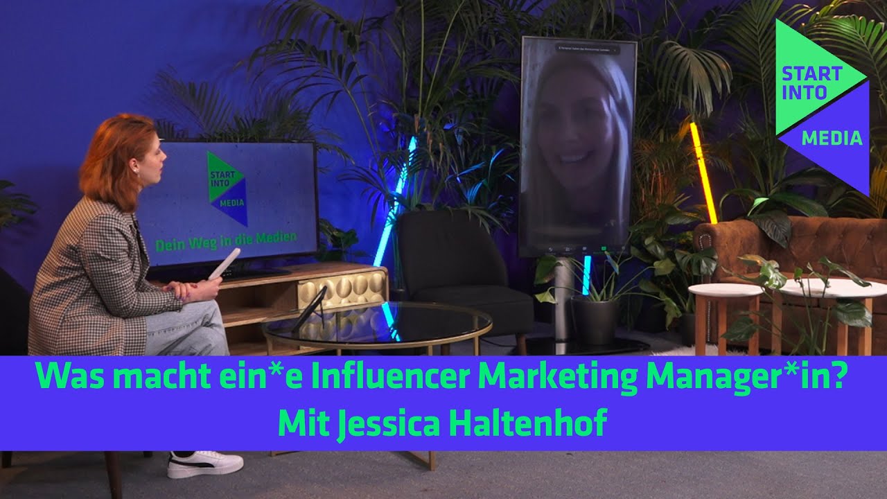 New Was macht ein:e Influencer Marketing Manager:in? - Jessica Haltenhof von Buzzbird | Start Into Media