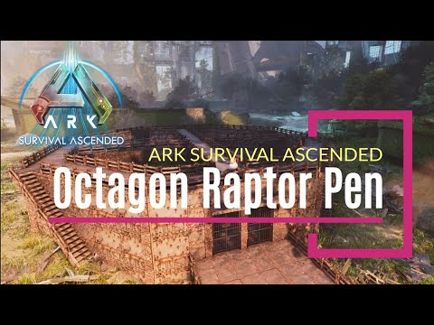 ARK】ASA エクスティンクション編 #12「建築:8角形のラプトルの