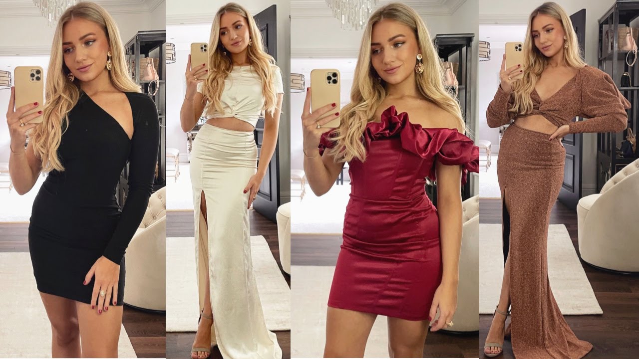 Glam Night Out Outfit Ideas 2021 / Dressy, Drinks With The Girls Lookbook  Club L London AD 