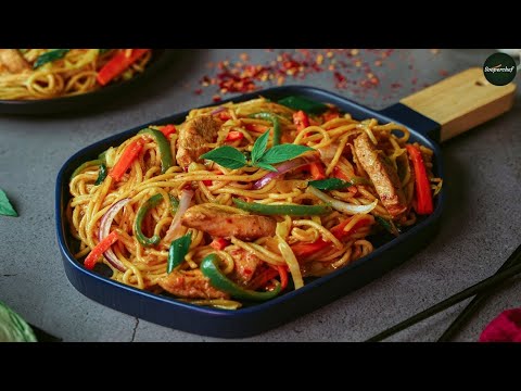 Chow Mein Recipe Street Style By SooperChef #shorts