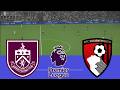 🔴- Burnley vs Bournemouth l England Premier League 2026 l eFootball Pes 21 Game Video