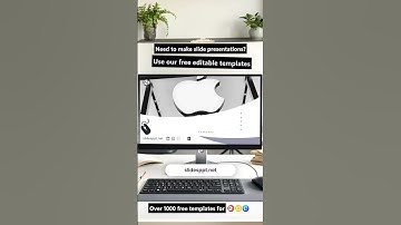 Free Apple Company Template for PowerPoint, Google Slides and Canva #appleppt