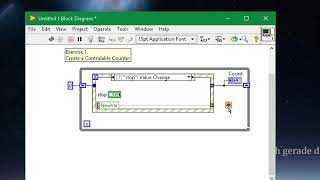 LV1 Counter in LabVIEW from Scratch