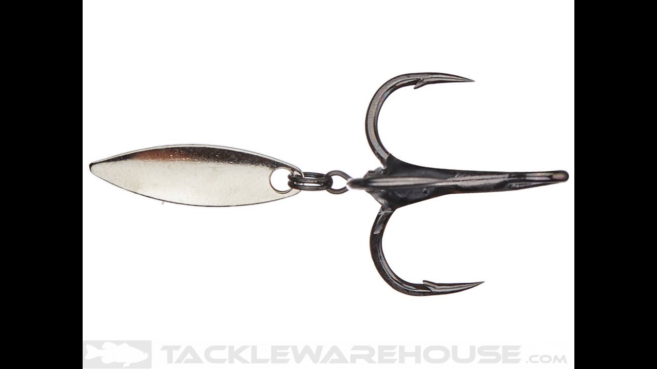 VMC Bladed Hybrid Short Shank Treble Hook Review With Catches 