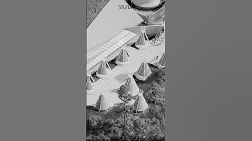 black and white #visualization #3dmodeling #render #architecture #archviz