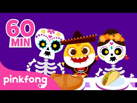 Day of the Dead and more | +Compilation | Halloween Songs | Pinkfong Songs for Children