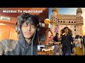 My first travel journey mumbai to hyderabad  hyderabad vlog  rehan khan vlogs