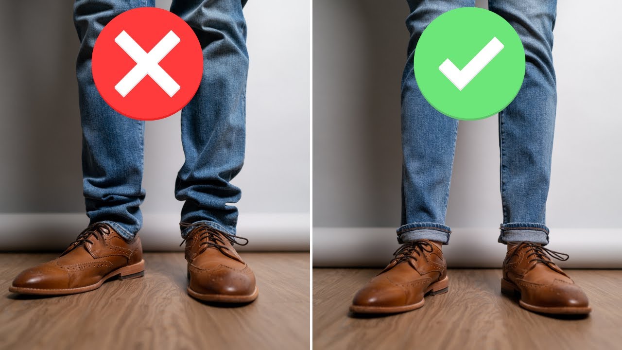 jeans with dress shoes