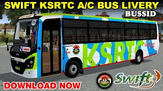 Brand New Ksrtc Swift Superfast Ac Premium Bus Livery Tata Marcopolo - Bussid - Download Now