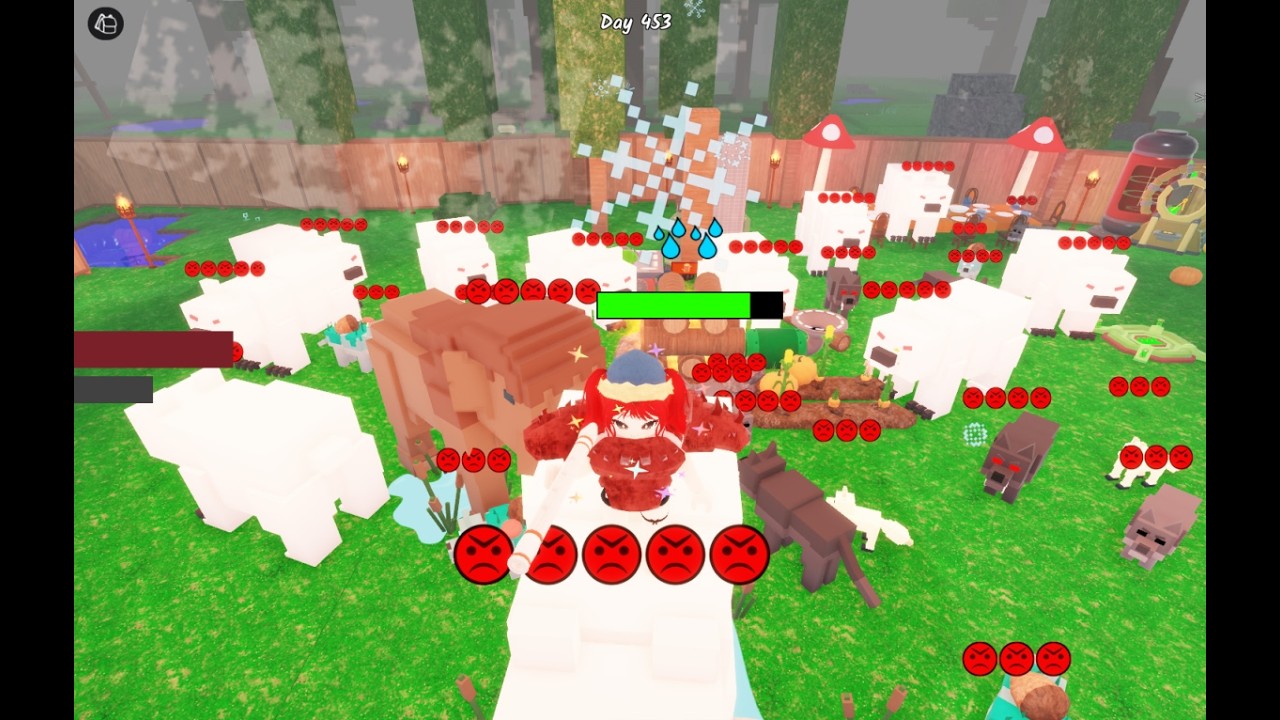 Trying to Help a Girl beat 99 Nights in the Forest