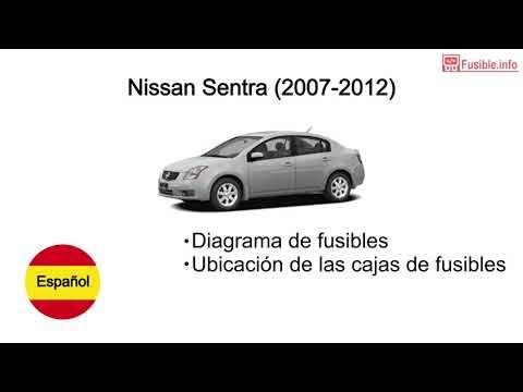 Diagrama de fusibles Nissan Sentra (2007-2012) - YouTube