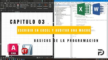 03 Etabs API | Básicos | Escribir en Excel y Auditar macros