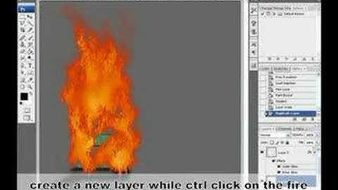 Photoshop flame / inferno / fire effects tutorial part 2