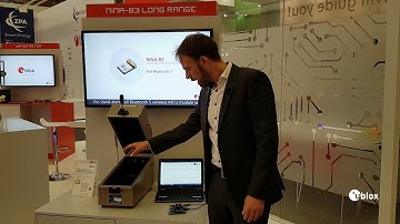 Bluetooth 5 long range demonstration with NINA-B3