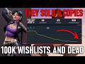 Woke DISASTER 100k Wishlists 0 copies sold on launch