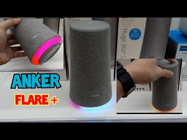 Anker SoundCore Flare+ 360° Portable Speaker | Bass Sound Test