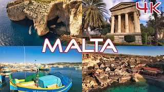 Discover the Hidden Gems of Malta's Top Destinations in 4k UHD