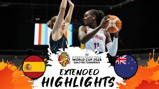 Spain V New Zealand Extended Highlights 2026 Qualifying Tournament