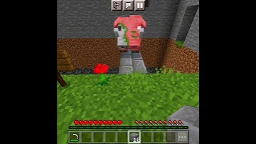 Minecraft saving a hoglin😍😅😅 #shorts