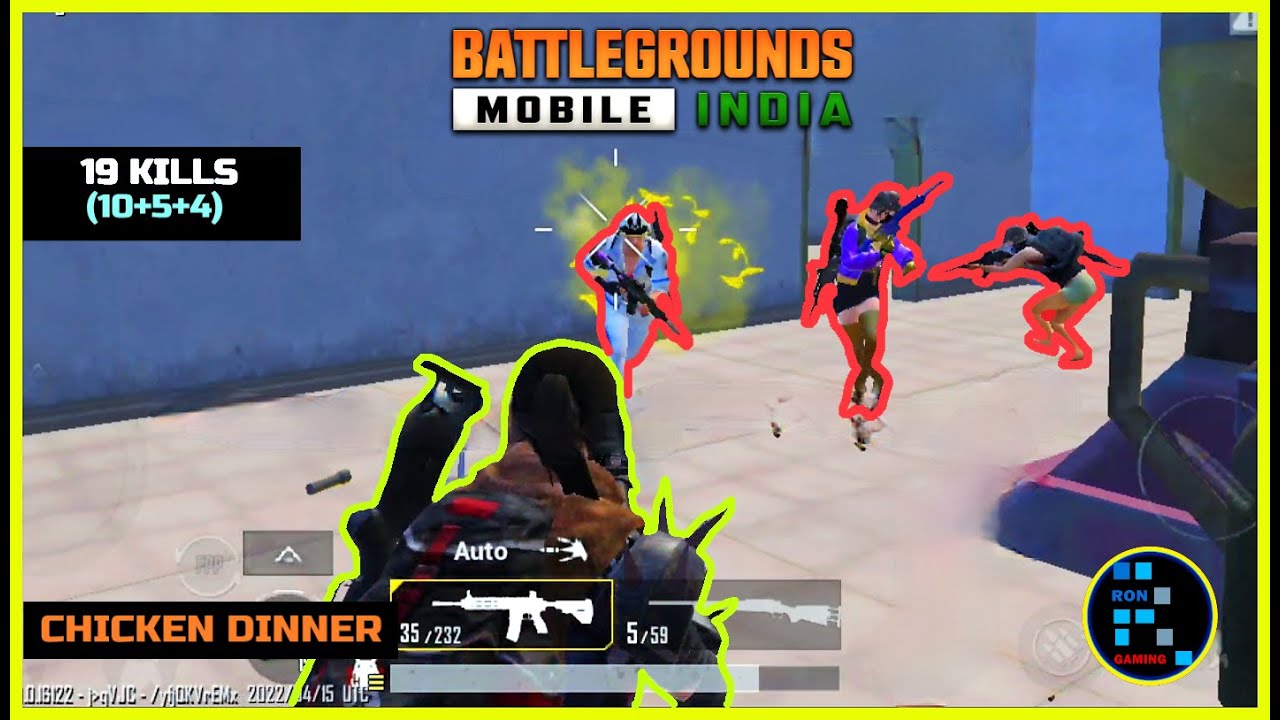 BGMI | Intense Match "19 Kills" Amazing Chicken Dinner - YouTube