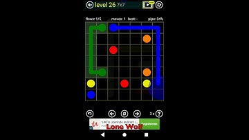 Flow #86: Regular Pack 7x7   level 26