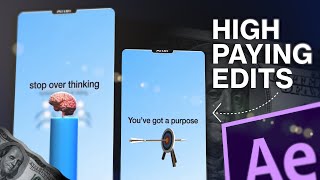 The SECRET TO HIGH PAYING EDITS | AFTER EFFECTS TUTORIAL