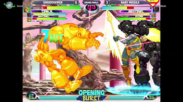 MvC2: Smoothviper - Cable 3F + Drones to Scimitar Whiff 2x AHVB 90 Piece 80% Combo .:11.2.24:.